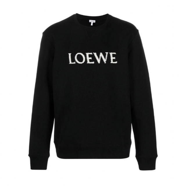 LOEWE ロエベ　スウェット　黒　XS