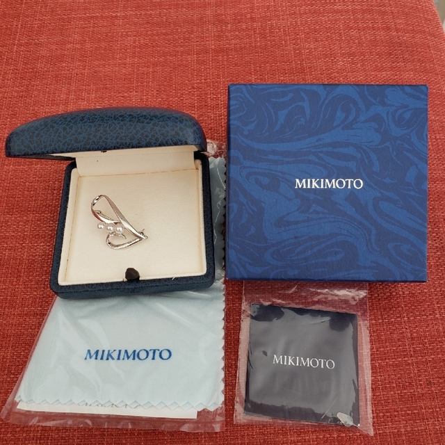 MIKIMOTO ブローチ ハート型 4