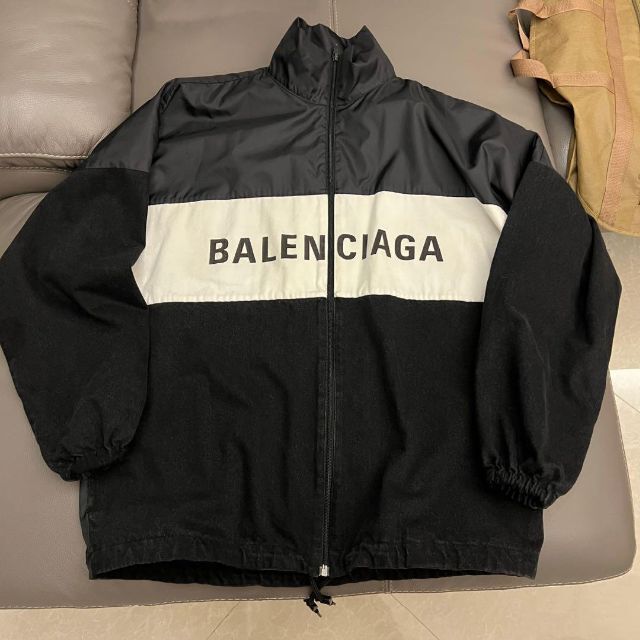 Balenciaga - BALENCIAGA バレンシアガ ナイロンジャケット デニムジャケット