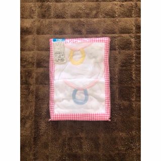 ＊新品＊女児8分袖スリーマ＊2枚組＊下着＊インナー肌着＊130＊(下着)