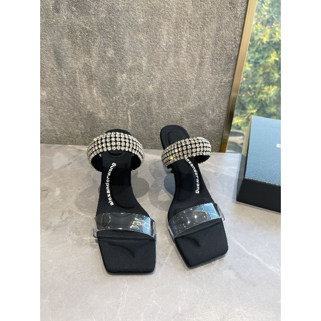 Alexander wang ファーミュール 37ハーフ サンダル 特価商品 25528円