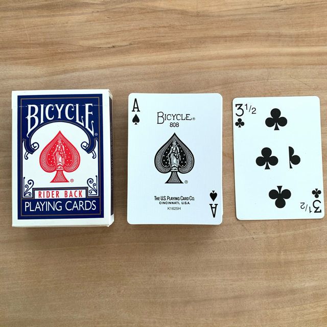 BICYCLE トランプ playing cards マジックグッツ エンタメ/ホビーのテーブルゲーム/ホビー(トランプ/UNO)の商品写真