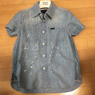 ポロラルフローレン(POLO RALPH LAUREN)の【美品】ラルフローレンデニムシャツ4T110cm(ブラウス)