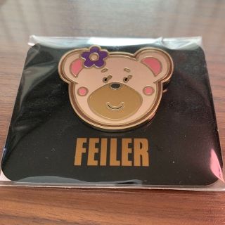 フェイラー(FEILER)の新品未開封✨新品未使用✨フェイラー　ベア🧸💕　リリア　ピンバッチ　ノベルティ(バッジ/ピンバッジ)