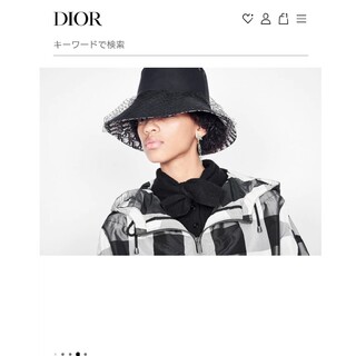 ディオール(Christian Dior) ハット(レディース)（チュール）の通販 21 