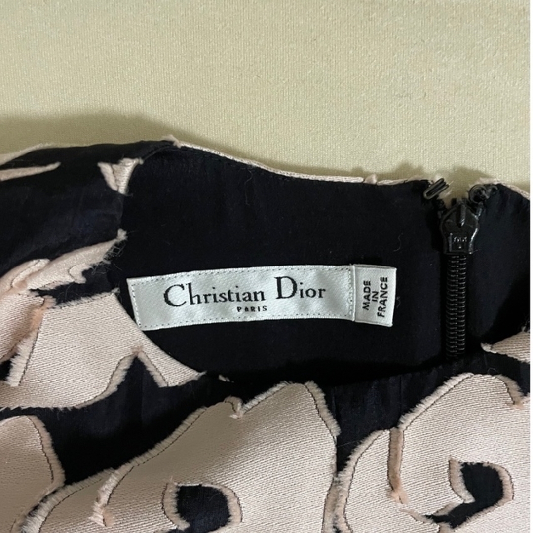 Christian Dior(クリスチャンディオール)の★美品★ Dior クリスチャンディオール　ドレス　ワンピース　38サイズ レディースのワンピース(ひざ丈ワンピース)の商品写真