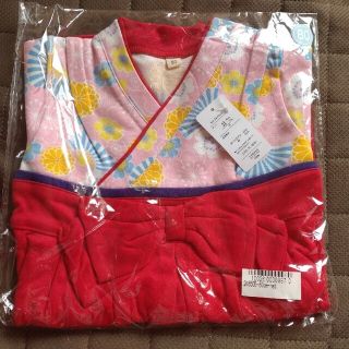 初節句 袴ロンパース 女の子 80 新品(和服/着物)