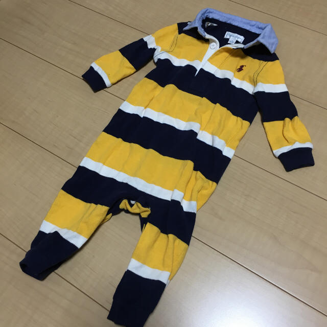 Ralph Lauren(ラルフローレン)の【美品】ラルフローレン 70 ロンパース キッズ/ベビー/マタニティのベビー服(~85cm)(ロンパース)の商品写真