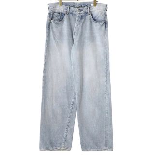 コモリ(COMOLI)のCOMOLI 23SS 5pデニムパンツ　ブリーチ size3(デニム/ジーンズ)