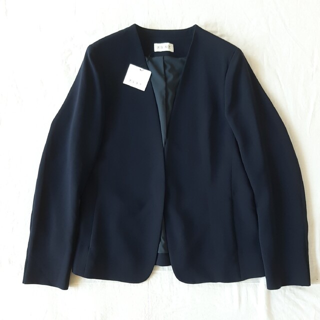 美品◇プラステ パンツスーツ上下 干 リネンストレッチカラー 美品◇プラステ パンツスーツ上下 干 リネンストレッチカラー