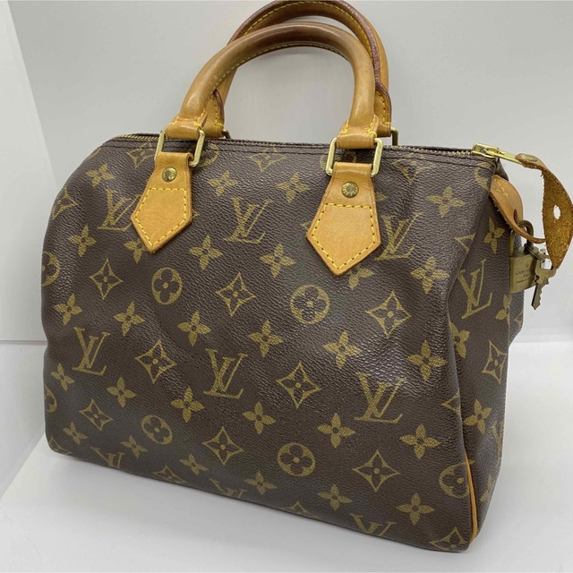 LOUIS VUITTON(ルイヴィトン)のLOUIS VUITTON ルイヴィトン モノグラム スピーディ25 鍵付き レディースのバッグ(ハンドバッグ)の商品写真