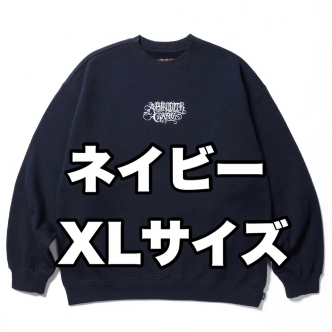 aphrodite gang スウェット　ネイビー　XL 舐達麻