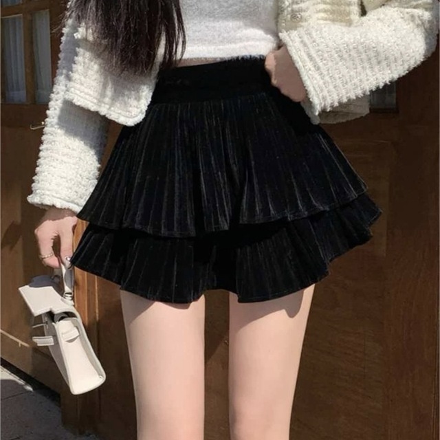 STYLENANDA(スタイルナンダ)のレイヤーフリルスカート❤︎ レディースのスカート(ミニスカート)の商品写真