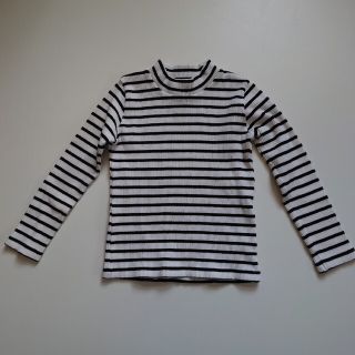 ブランシェス(Branshes)のブランシェス　リブボーダーカットソー　サイズ120(Tシャツ/カットソー)