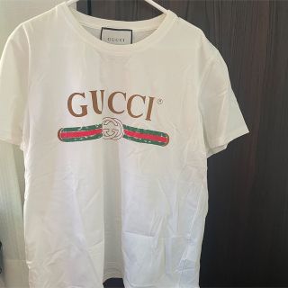 グッチ(Gucci)のGUCCI Tシャツ　ホワイト(Tシャツ/カットソー(半袖/袖なし))