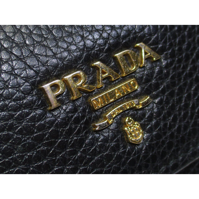 PRADA 6連 キーケース レザー ブラック 1PG222 4
