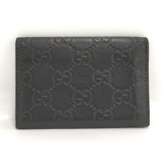 GUCCI - GUCCI カードケース 名刺入れ グッチシマ レザー GUCCI - GUCCI カードケース 名刺入れ グッチシマ レザー