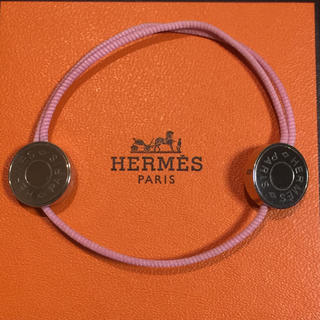 エルメス(Hermes)のHERMES  クーリス ブレスレット ピンク(ブレスレット/バングル)
