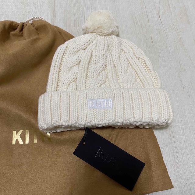 KITH(キス)のKITH ベビー　ニット帽 キッズ/ベビー/マタニティのこども用ファッション小物(帽子)の商品写真