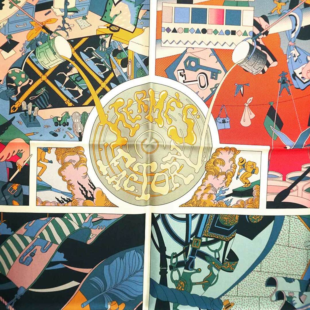 Hermes - エルメス カレ ダブルフェイス 90 リバーシブル Hermes