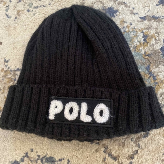 ポロ　POLO Baby ニット　ニット帽 キッズ/ベビー/マタニティのこども用ファッション小物(帽子)の商品写真