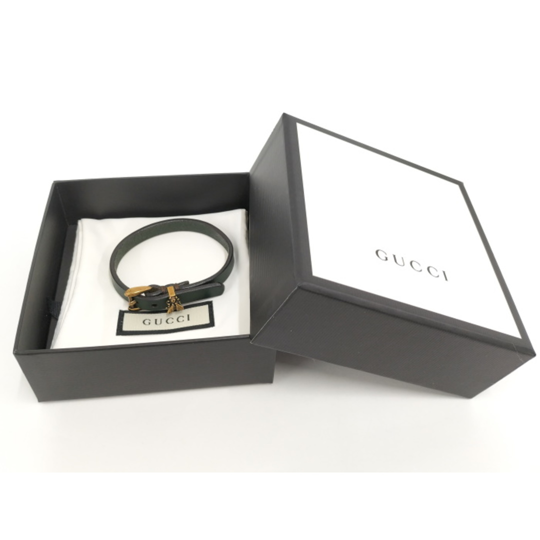 GUCCI - GUCCI ブレスレット ビー 蜂 レザー グリーンの通販 by GUCCI - GUCCI ブレスレット ビー 蜂 レザー グリーンの通販 by