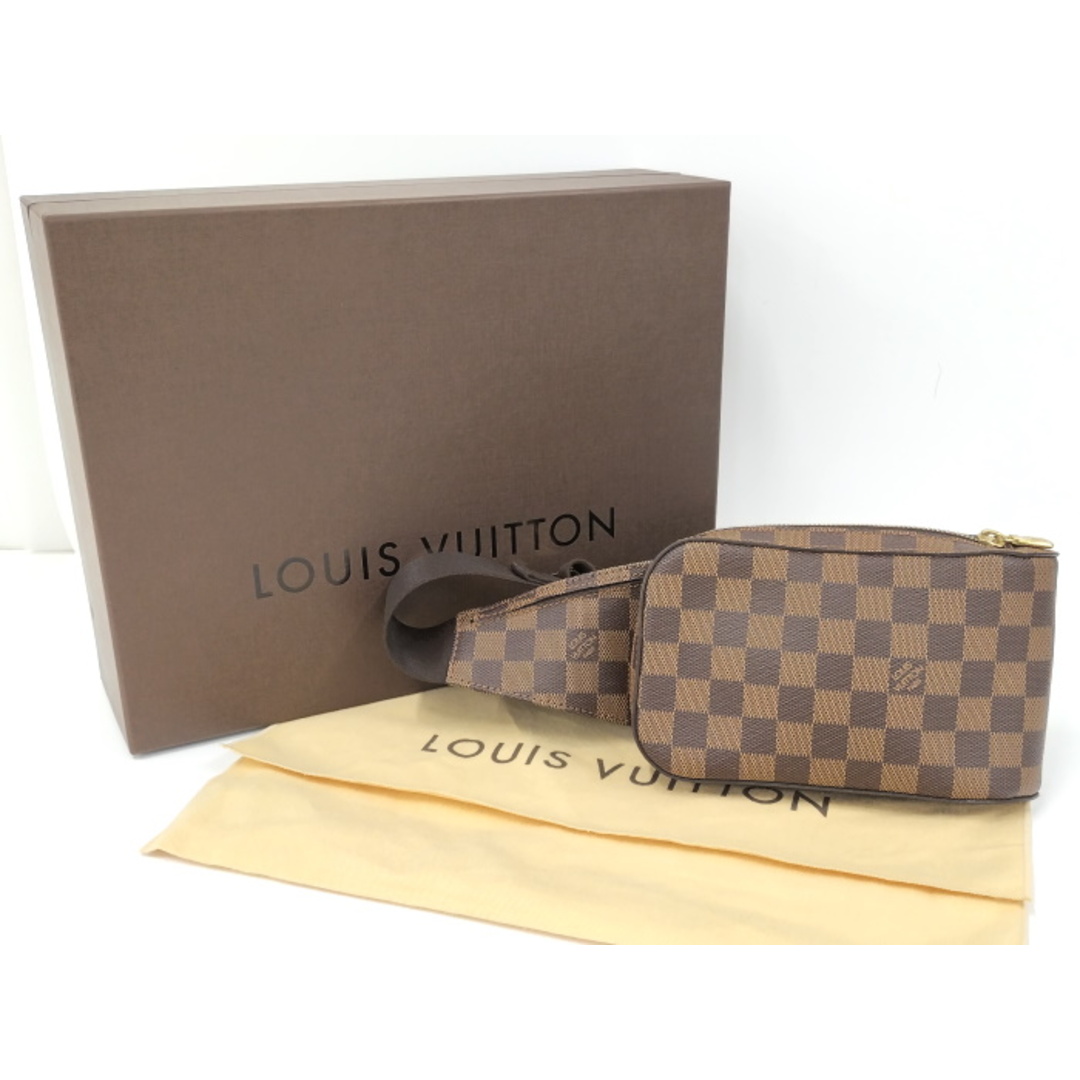 LOUIS VUITTON ジェロニモス ボディバッグ ダミエ エベヌ