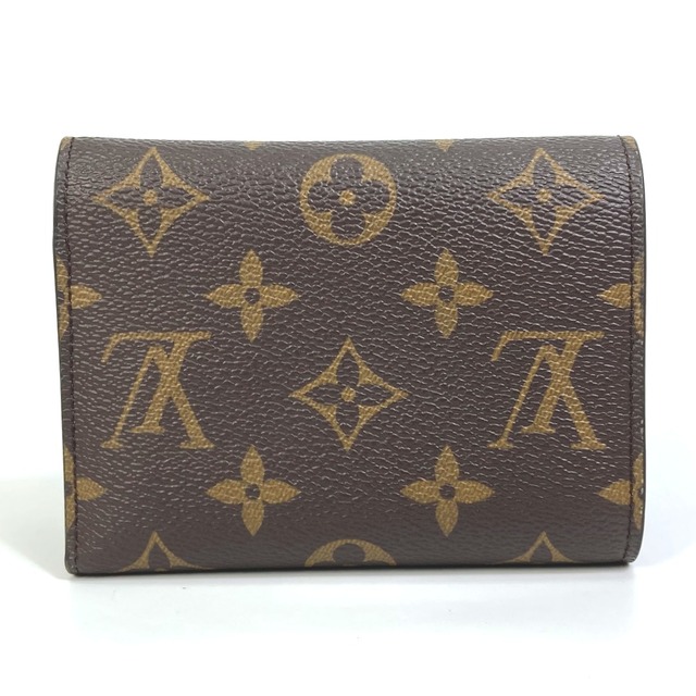 ルイヴィトン LOUIS VUITTON ポルトフォイユ ヴィクトリーヌ M62472 モノグラム 3つ折り財布 モノグラムキャンバス ブラウン