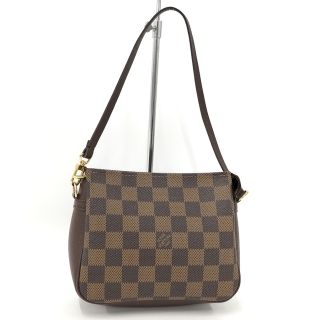 ルイヴィトン(LOUIS VUITTON)のLOUIS VUITTON トゥルースメイクアップ 化粧ポーチ ダミエ レザー(ポーチ)