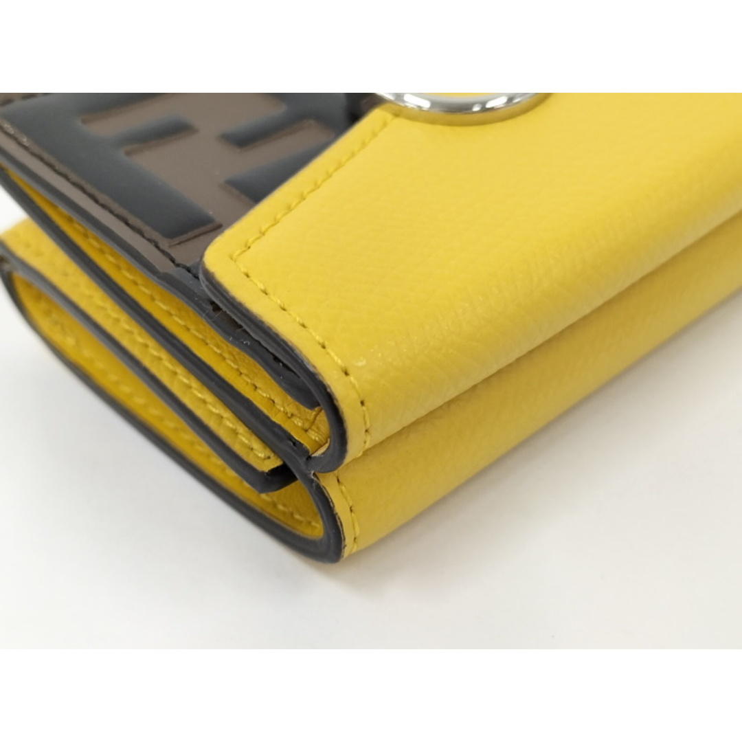 FENDI - FENDI エフイズフェンディ 三つ折り財布 マイクロ FENDI - FENDI エフイズフェンディ 三つ折り財布 マイクロ