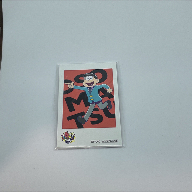 おそ松さんチェキ風カード　エポス入会特典カード抽選66名限定【新品／未開封】