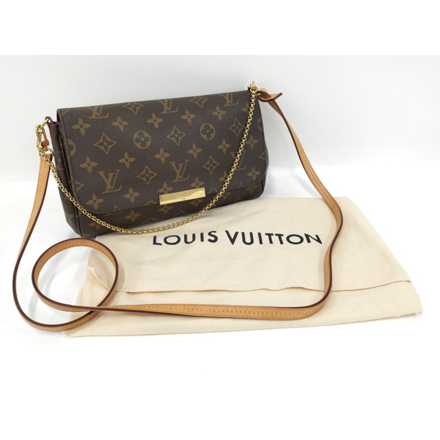 LOUIS VUITTON 2WAY チェーンショルダーバッグオープンポケット×1製造番号