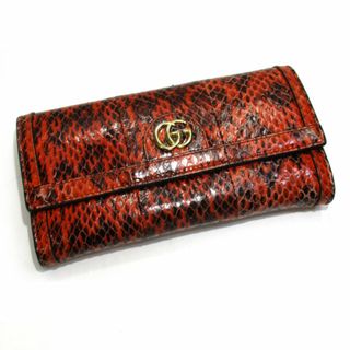 グッチ 長財布(オレンジ/橙色系)の通販 100点以上 | Gucciを買うなら