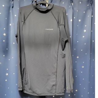 パタゴニア(patagonia)のpatagonia　ROロングスリーブ　ブラック　M　美品(Tシャツ/カットソー(七分/長袖))