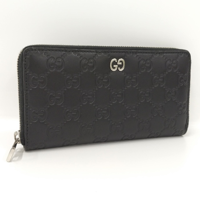 GUCCI - GUCCI ラウンドファスナー長財布 グッチシマ レザー GUCCI - GUCCI ラウンドファスナー長財布 グッチシマ レザー
