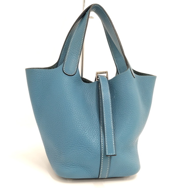 正規品】 ハンドバッグ HERMES - Hermes ピコタンPM ブルージーン