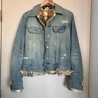 ドルチェ&ガッバーナ(DOLCE&GABBANA) ファー ジージャン/デニム ドルチェ&ガッバーナ(DOLCE&GABBANA) ファー ジージャン/デニム