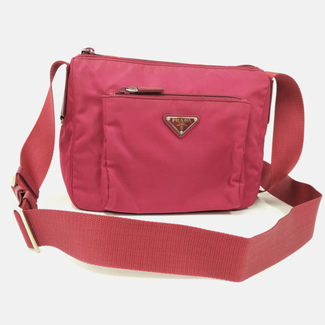 PRADA - PRADA ショルダーバッグ ナイロン ピンク T0909の通販 PRADA - PRADA ショルダーバッグ ナイロン ピンク T0909の通販
