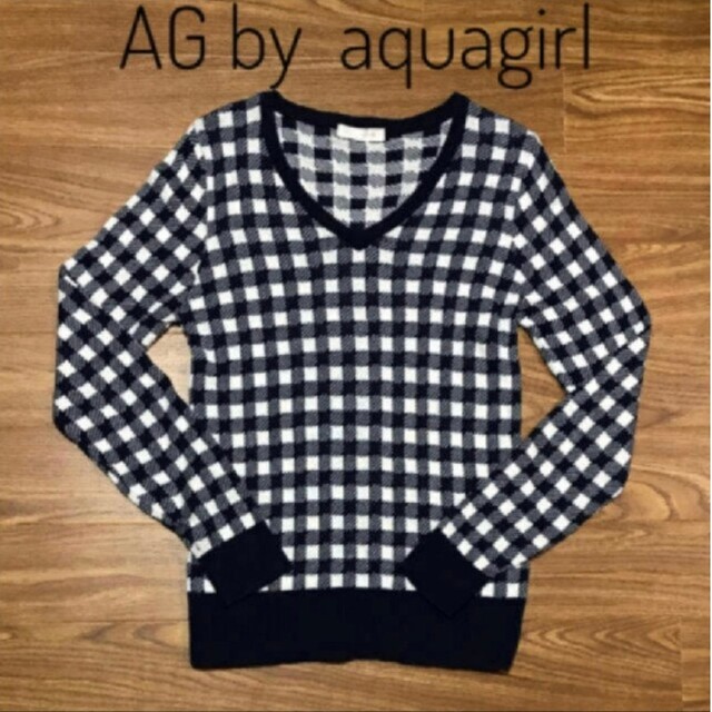 AG by aquagirl(エージーバイアクアガール)のAG by aquagirl ニット 長袖 トップス レディースのトップス(ニット/セーター)の商品写真
