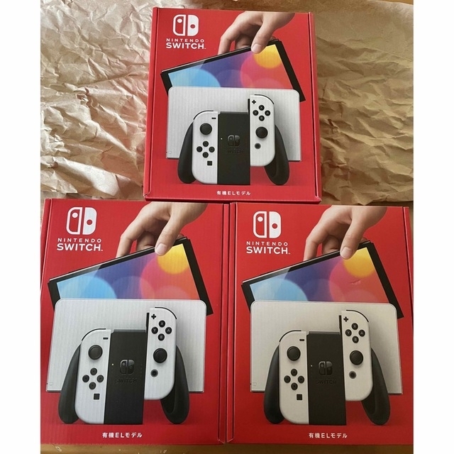 新品 Nintendo Switch 有機EL モデル 3台 ホワイト スイッチ