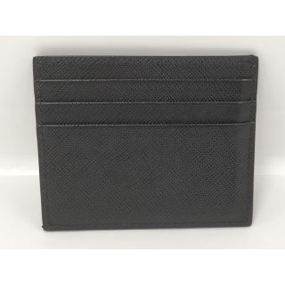 PRADA PRADA カードケース 名刺入れ サフィアーノレザー ブラックの
