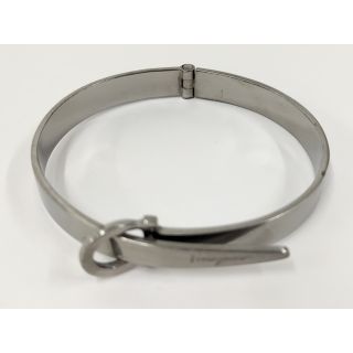 Salvatore Ferragamo バングル ガンチーニ シルバー