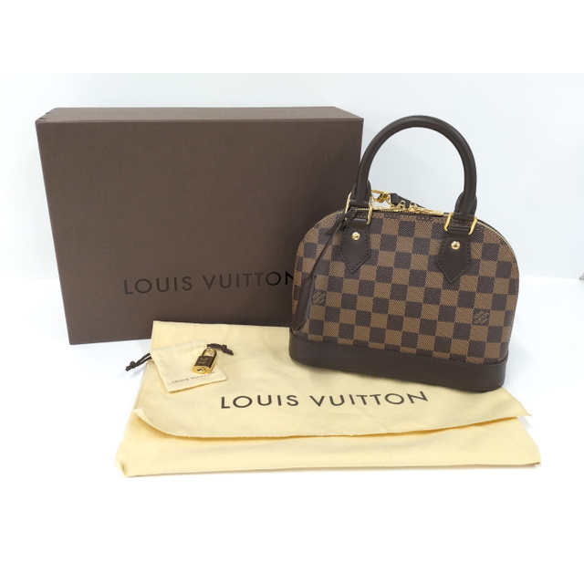 LOUIS VUITTON アルマBB 2WAY ショルダーバッグ ダミエ