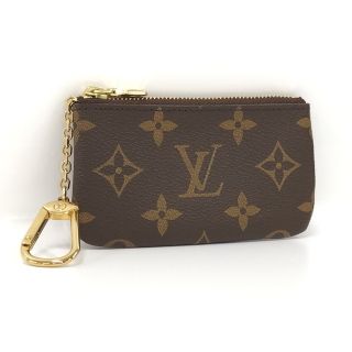 ルイヴィトン(LOUIS VUITTON)のLOUIS VUITTON ポシェット クレ キーリング付き コインケース(コインケース)