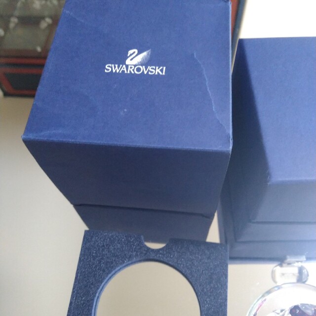 新しい季節 Swarovski スワロフスキー バラ SCS限定品 15周年 置物