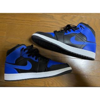 ジョーダン(Jordan Brand（NIKE）)のNike Air Jordan 1 Mid "Hyper Royal"(スニーカー)