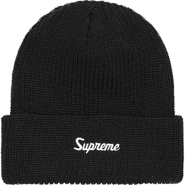 送料込Supreme Loose Gauge Beanie "Black"