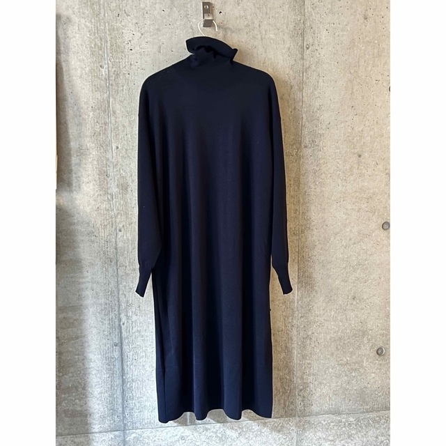 Scye(サイ)のScye / Wool Turtle Neck Dress ワンピース レディースのワンピース(ロングワンピース/マキシワンピース)の商品写真