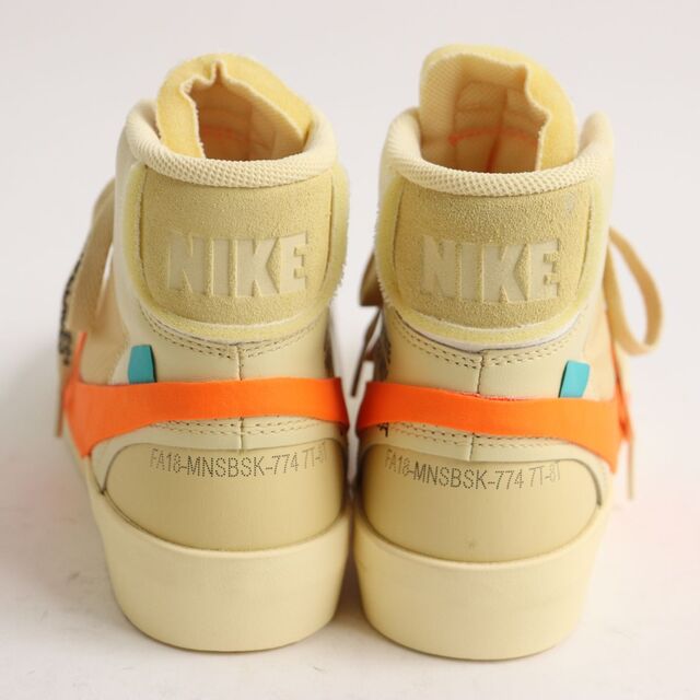 NIKE(ナイキ)の未使用品■ナイキ オフホワイト AA3832-700 THE 10 BLAZER MID ALL HALLOW ブレーザー ミッド オールハロウズ スニーカー 26.5 メンズ 箱付 メンズの靴/シューズ(スニーカー)の商品写真