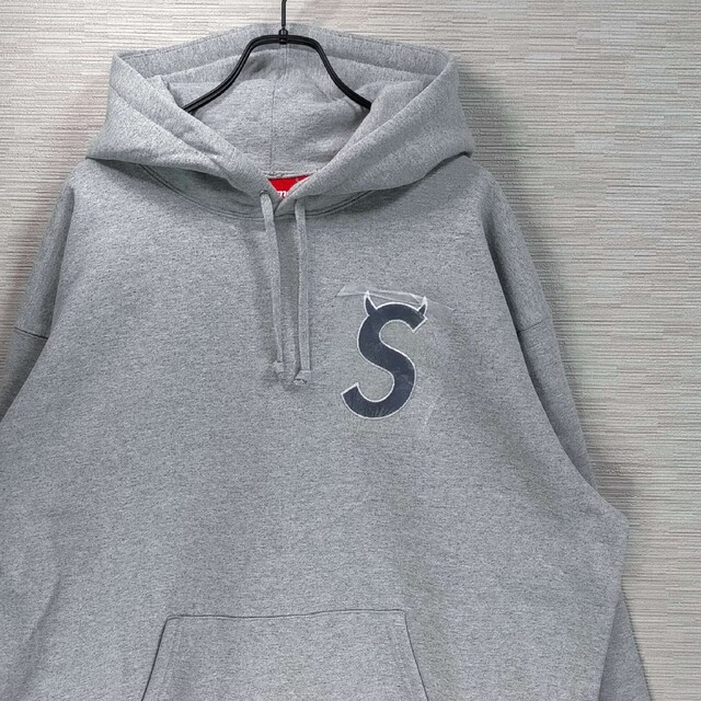 supreme ツノsロゴパーカー 堀米雄斗着用　ブラック　sサイズ